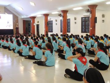 Hình ảnh Đại hội Ơn gọi Dòng nữ Đa Minh Thái Bình năm 2022 - Ngày thứ nhất 14.7.2022
