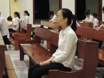 Hình ảnh Đại hội Ơn gọi Dòng nữ Đa Minh Thái Bình năm 2022 - Ngày thứ nhất 14.7.2022