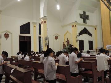 Hình ảnh Đại hội Ơn gọi Dòng nữ Đa Minh Thái Bình năm 2022 - Ngày thứ nhất 14.7.2022