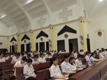 Hình ảnh Đại hội Ơn gọi Dòng nữ Đa Minh Thái Bình năm 2022 - Ngày thứ nhất 14.7.2022