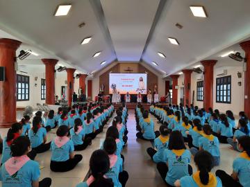 Hình ảnh Đại hội Ơn gọi Dòng nữ Đa Minh Thái Bình năm 2022 - Ngày thứ nhất 14.7.2022