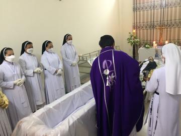 Hình ảnh 1: Các Nghi thức và Thánh lễ An táng Nữ tu Gioanna Phạm Thị Đức, OP.