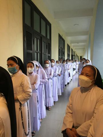 Hình ảnh 1: Các Nghi thức và Thánh lễ An táng Nữ tu Gioanna Phạm Thị Đức, OP.
