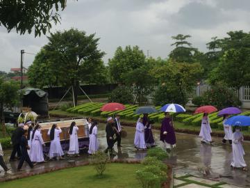 Hình ảnh 1: Các Nghi thức và Thánh lễ An táng Nữ tu Gioanna Phạm Thị Đức, OP.