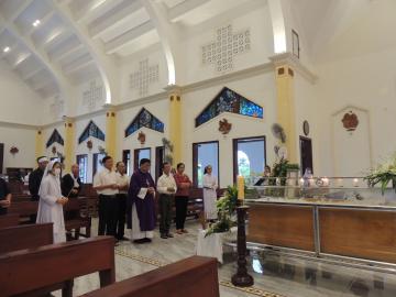 Hình ảnh 2: Các Nghi thức và Thánh lễ An táng Nữ tu Gioanna Phạm Thị Đức, OP.