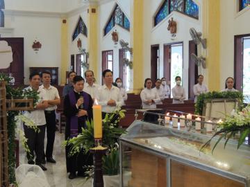 Hình ảnh 2: Các Nghi thức và Thánh lễ An táng Nữ tu Gioanna Phạm Thị Đức, OP.