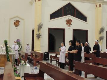 Hình ảnh 2: Các Nghi thức và Thánh lễ An táng Nữ tu Gioanna Phạm Thị Đức, OP.