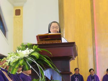 Hình ảnh 2: Các Nghi thức và Thánh lễ An táng Nữ tu Gioanna Phạm Thị Đức, OP.