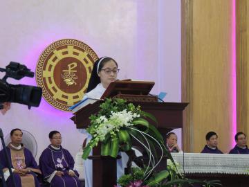 Hình ảnh 3: Các Nghi thức và Thánh lễ An táng Nữ tu Gioanna Phạm Thị Đức, OP.