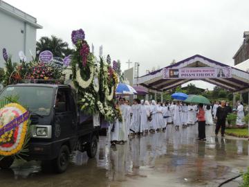 Hình ảnh 3: Các Nghi thức và Thánh lễ An táng Nữ tu Gioanna Phạm Thị Đức, OP.