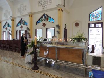 Hình ảnh 3: Các Nghi thức và Thánh lễ An táng Nữ tu Gioanna Phạm Thị Đức, OP.