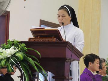 Hình ảnh 3: Các Nghi thức và Thánh lễ An táng Nữ tu Gioanna Phạm Thị Đức, OP.