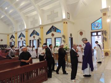 Hình ảnh 3: Các Nghi thức và Thánh lễ An táng Nữ tu Gioanna Phạm Thị Đức, OP.