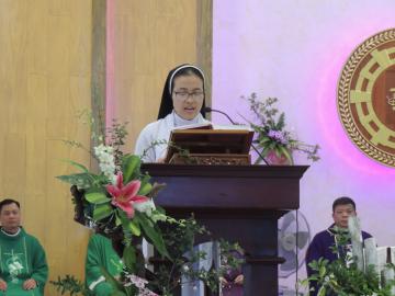 Hình ảnh 1: Các Nghi thức và Thánh lễ An táng Nữ tu Maria Bùi Thị Suy, OP.