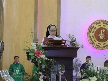 Hình ảnh 1: Các Nghi thức và Thánh lễ An táng Nữ tu Maria Bùi Thị Suy, OP.