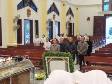 Hình ảnh 1: Các Nghi thức và Thánh lễ An táng Nữ tu Maria Bùi Thị Suy, OP.