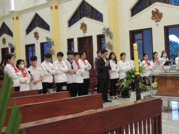 Hình ảnh 1: Các Nghi thức và Thánh lễ An táng Nữ tu Maria Bùi Thị Suy, OP.