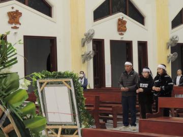 Hình ảnh 1: Các Nghi thức và Thánh lễ An táng Nữ tu Maria Bùi Thị Suy, OP.