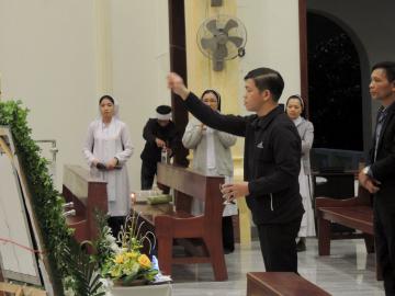 Hình ảnh 1: Các Nghi thức và Thánh lễ An táng Nữ tu Maria Bùi Thị Suy, OP.