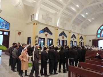 Hình ảnh 1: Các Nghi thức và Thánh lễ An táng Nữ tu Maria Bùi Thị Suy, OP.