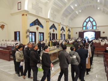 Hình ảnh 1: Các Nghi thức và Thánh lễ An táng Nữ tu Maria Bùi Thị Suy, OP.