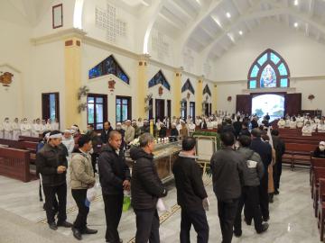 Hình ảnh 1: Các Nghi thức và Thánh lễ An táng Nữ tu Maria Bùi Thị Suy, OP.