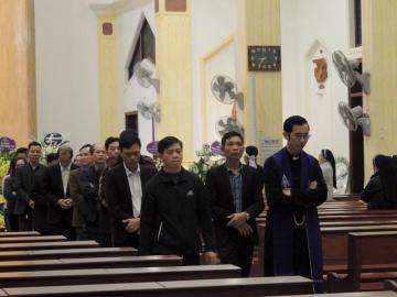 Hình ảnh 1: Các Nghi thức và Thánh lễ An táng Nữ tu Maria Bùi Thị Suy, OP.