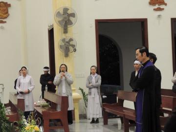 Hình ảnh 1: Các Nghi thức và Thánh lễ An táng Nữ tu Maria Bùi Thị Suy, OP.