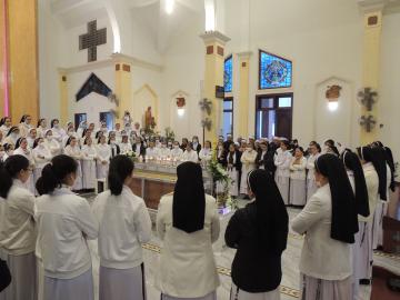 Hình ảnh 1: Các Nghi thức và Thánh lễ An táng Nữ tu Maria Bùi Thị Suy, OP.