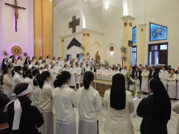 Hình ảnh 1: Các Nghi thức và Thánh lễ An táng Nữ tu Maria Bùi Thị Suy, OP.