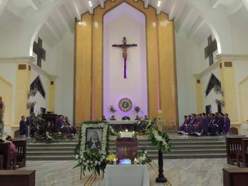 Hình ảnh 1: Các Nghi thức và Thánh lễ An táng Nữ tu Maria Bùi Thị Suy, OP.