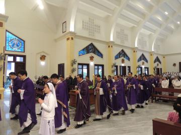 Hình ảnh 1: Các Nghi thức và Thánh lễ An táng Nữ tu Maria Bùi Thị Suy, OP.