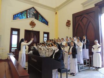 Hình ảnh 1: Các Nghi thức và Thánh lễ An táng Nữ tu Maria Bùi Thị Suy, OP.