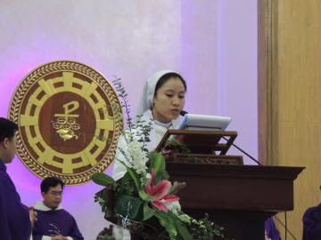Hình ảnh 1: Các Nghi thức và Thánh lễ An táng Nữ tu Maria Bùi Thị Suy, OP.