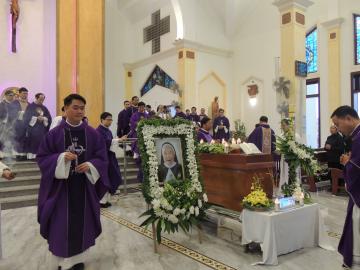 Hình ảnh 1: Các Nghi thức và Thánh lễ An táng Nữ tu Maria Bùi Thị Suy, OP.
