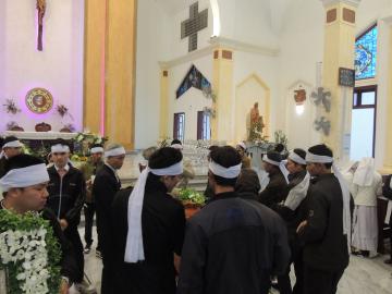 Hình ảnh 1: Các Nghi thức và Thánh lễ An táng Nữ tu Maria Bùi Thị Suy, OP.