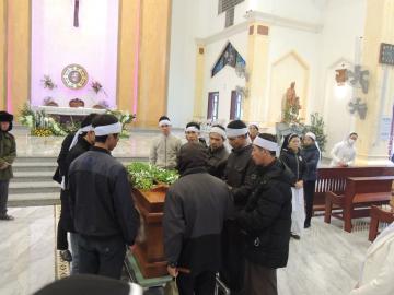 Hình ảnh 1: Các Nghi thức và Thánh lễ An táng Nữ tu Maria Bùi Thị Suy, OP.