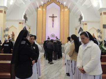 Hình ảnh 1: Các Nghi thức và Thánh lễ An táng Nữ tu Maria Bùi Thị Suy, OP.