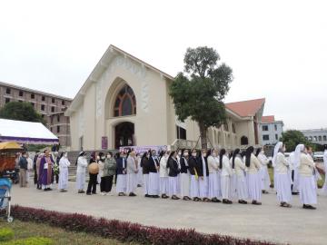 Hình ảnh 1: Các Nghi thức và Thánh lễ An táng Nữ tu Maria Bùi Thị Suy, OP.