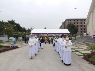 Hình ảnh 1: Các Nghi thức và Thánh lễ An táng Nữ tu Maria Bùi Thị Suy, OP.