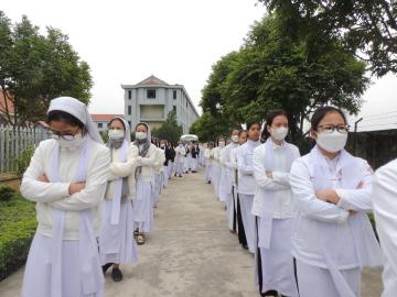 Hình ảnh 1: Các Nghi thức và Thánh lễ An táng Nữ tu Maria Bùi Thị Suy, OP.