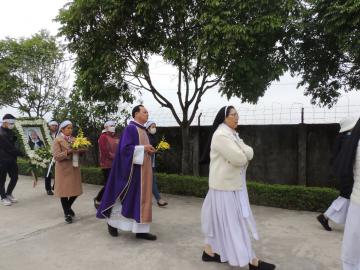 Hình ảnh 1: Các Nghi thức và Thánh lễ An táng Nữ tu Maria Bùi Thị Suy, OP.