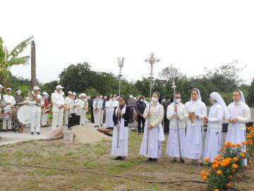 Hình ảnh 1: Các Nghi thức và Thánh lễ An táng Nữ tu Maria Bùi Thị Suy, OP.