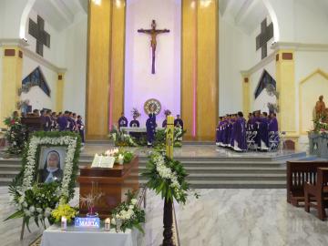 Hình ảnh 2: Các Nghi thức và Thánh lễ An táng Nữ tu Maria Bùi Thị Suy, OP.