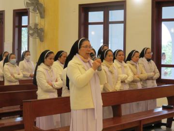 Hình ảnh 2: Các Nghi thức và Thánh lễ An táng Nữ tu Maria Bùi Thị Suy, OP.