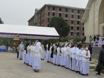 Hình ảnh 2: Các Nghi thức và Thánh lễ An táng Nữ tu Maria Bùi Thị Suy, OP.