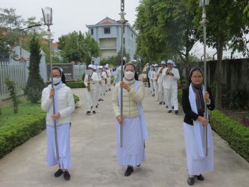 Hình ảnh 2: Các Nghi thức và Thánh lễ An táng Nữ tu Maria Bùi Thị Suy, OP.