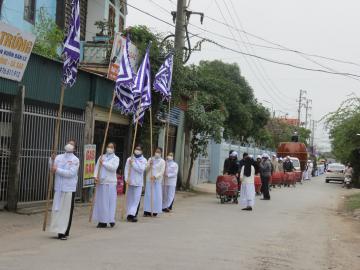 Hình ảnh 2: Các Nghi thức và Thánh lễ An táng Nữ tu Maria Bùi Thị Suy, OP.