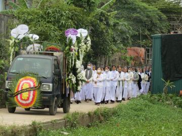 Hình ảnh 2: Các Nghi thức và Thánh lễ An táng Nữ tu Maria Bùi Thị Suy, OP.