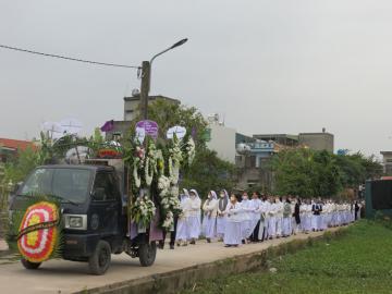 Hình ảnh 2: Các Nghi thức và Thánh lễ An táng Nữ tu Maria Bùi Thị Suy, OP.
